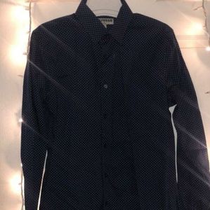 long sleeve collard shirt